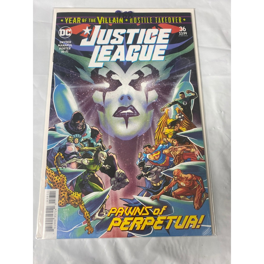 DC Comics‎ Justice League 36 Year of the Villain Hostile Takeover 2019 Snyder